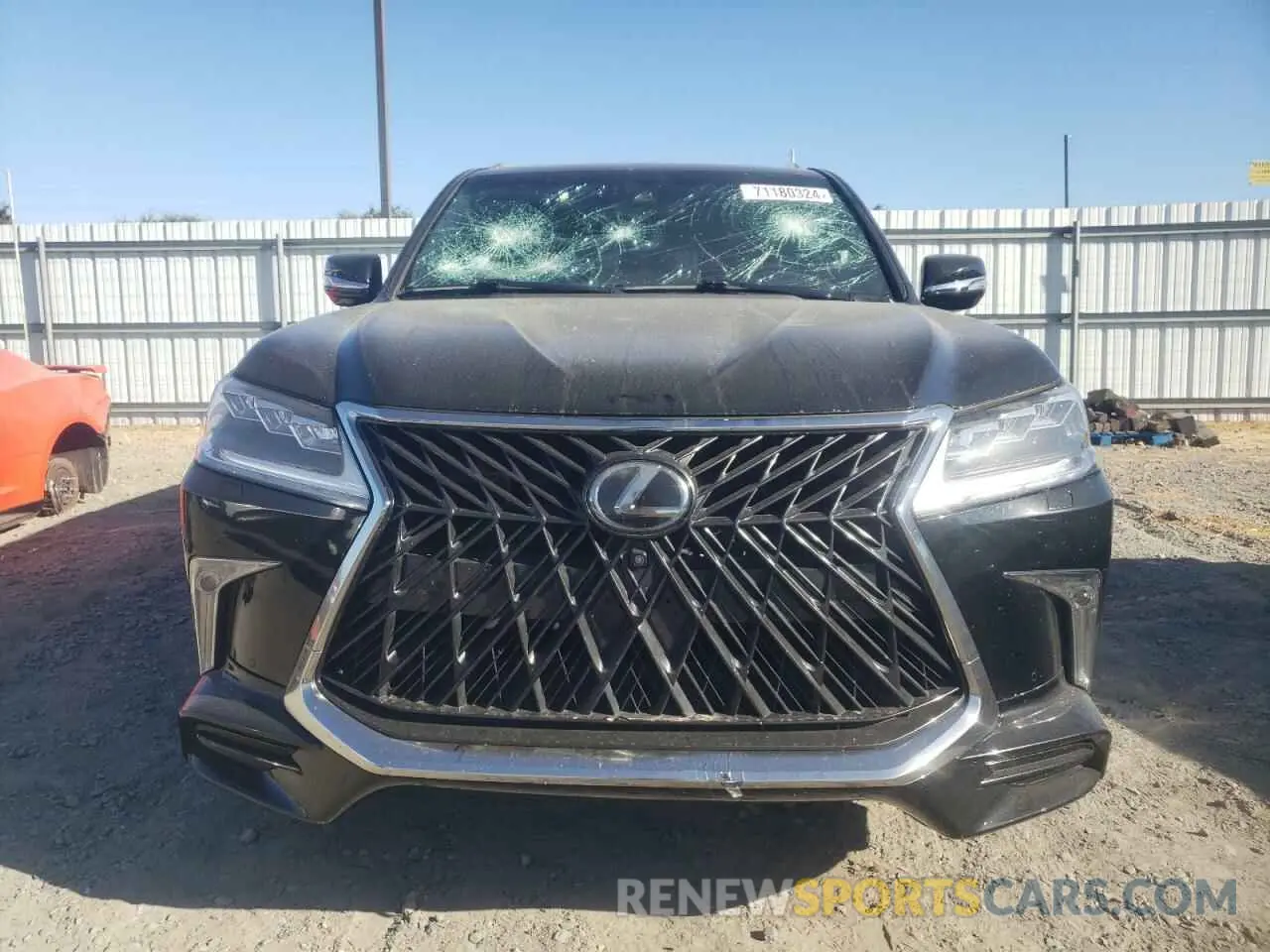 5 Photograph of a damaged car JTJDY7AX9L4332897 LEXUS LX570 2020