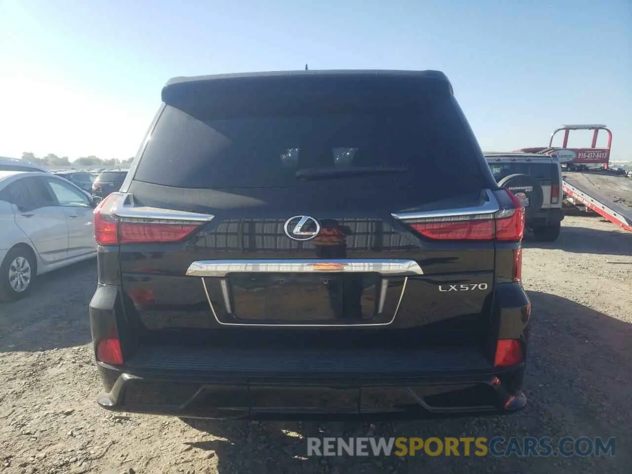 6 Photograph of a damaged car JTJDY7AX9L4332897 LEXUS LX570 2020