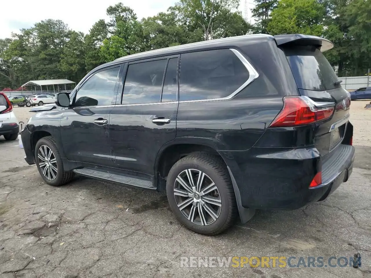 2 Photograph of a damaged car JTJDY7AX0M4334216 LEXUS LX570 2021