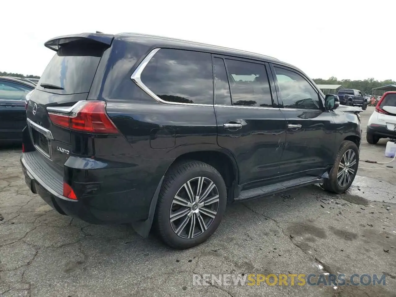 3 Photograph of a damaged car JTJDY7AX0M4334216 LEXUS LX570 2021