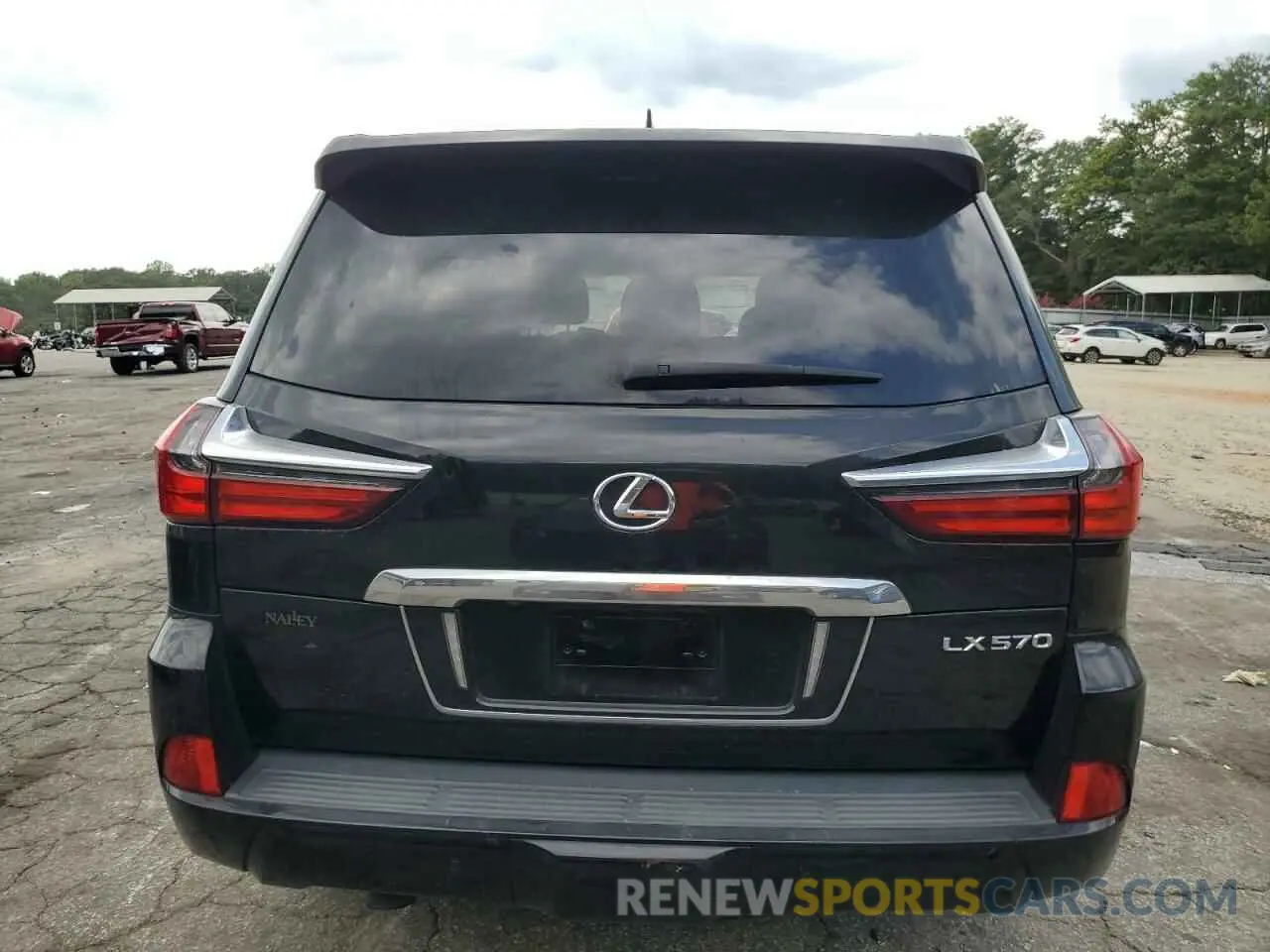6 Photograph of a damaged car JTJDY7AX0M4334216 LEXUS LX570 2021