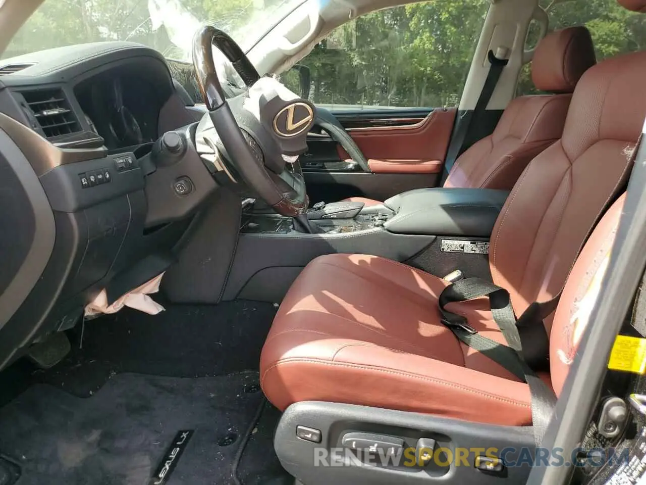 7 Photograph of a damaged car JTJDY7AX0M4334216 LEXUS LX570 2021
