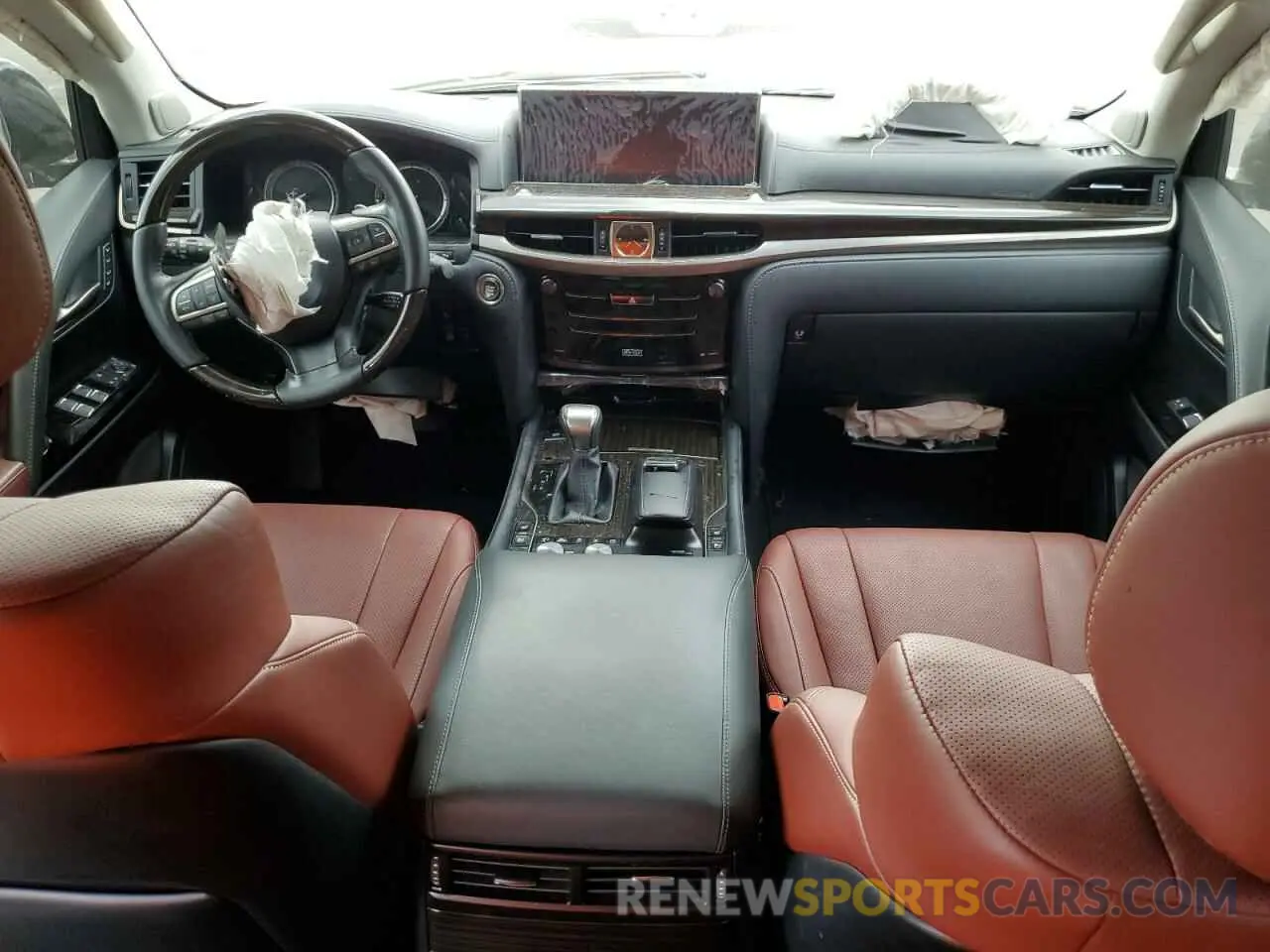 8 Photograph of a damaged car JTJDY7AX0M4334216 LEXUS LX570 2021