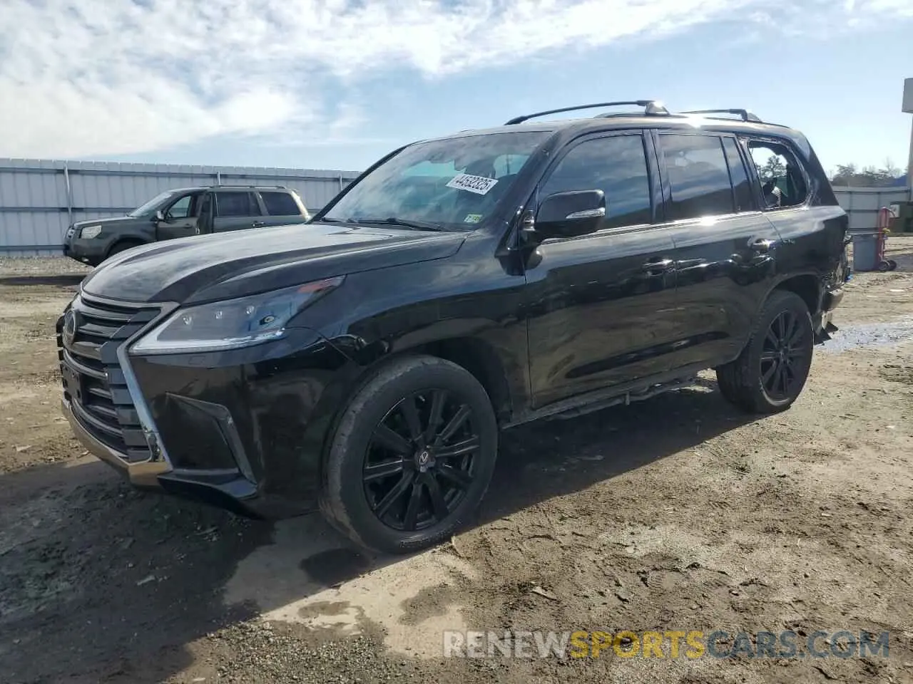1 Photograph of a damaged car JTJDY7AX3M4334050 LEXUS LX570 2021