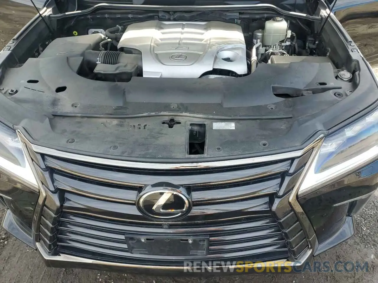 12 Photograph of a damaged car JTJDY7AX3M4334050 LEXUS LX570 2021