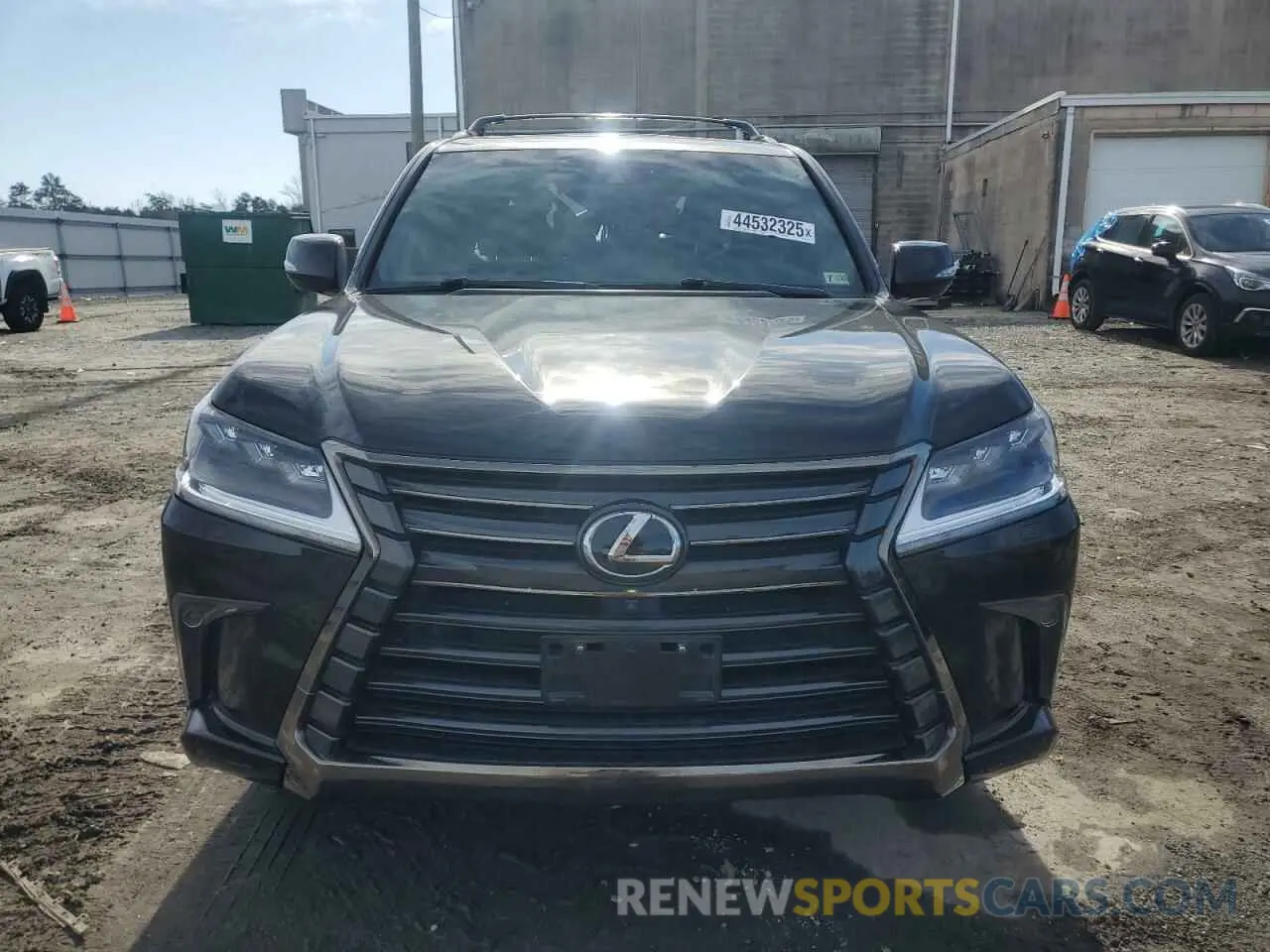 5 Photograph of a damaged car JTJDY7AX3M4334050 LEXUS LX570 2021