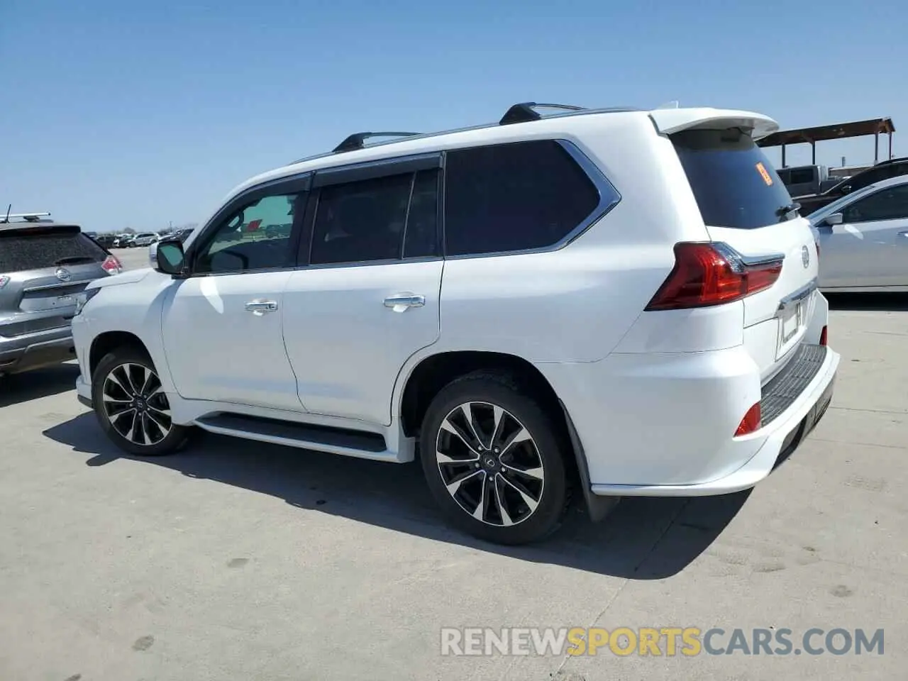 2 Photograph of a damaged car JTJDY7AX6M4344040 LEXUS LX570 2021