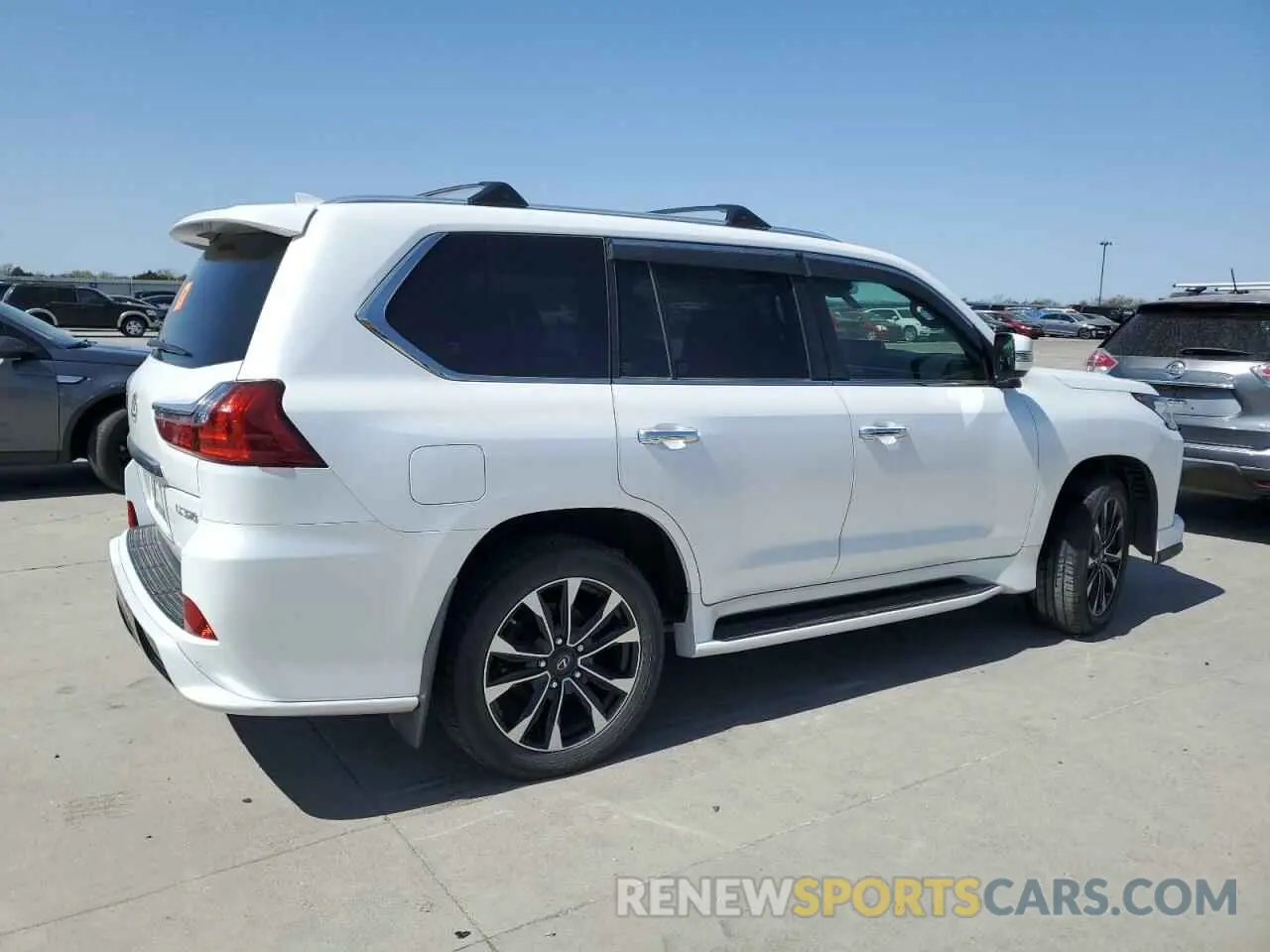 3 Photograph of a damaged car JTJDY7AX6M4344040 LEXUS LX570 2021