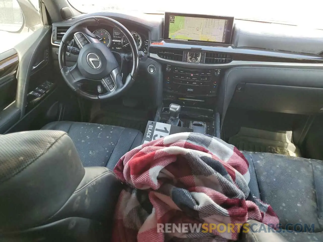 8 Photograph of a damaged car JTJDY7AX6M4344040 LEXUS LX570 2021