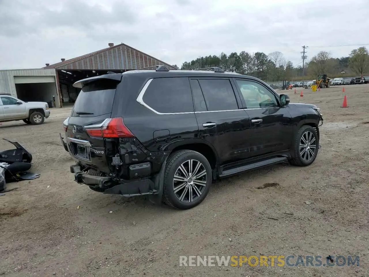 3 Photograph of a damaged car JTJFY7AX9M4340637 LEXUS LX570 2021