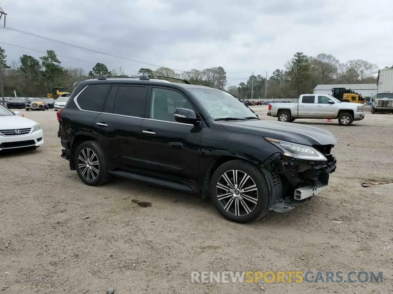 4 Photograph of a damaged car JTJFY7AX9M4340637 LEXUS LX570 2021