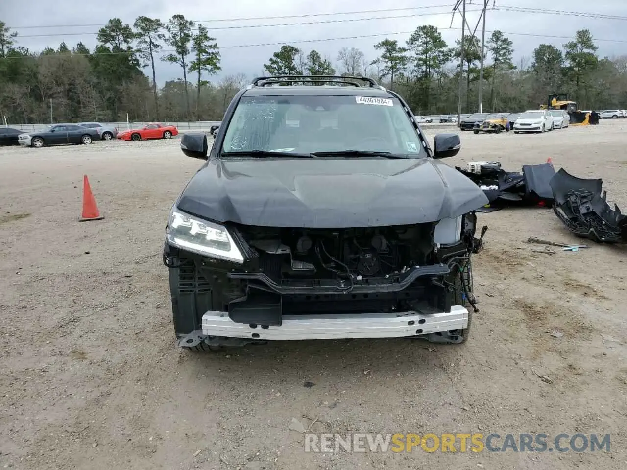 5 Photograph of a damaged car JTJFY7AX9M4340637 LEXUS LX570 2021
