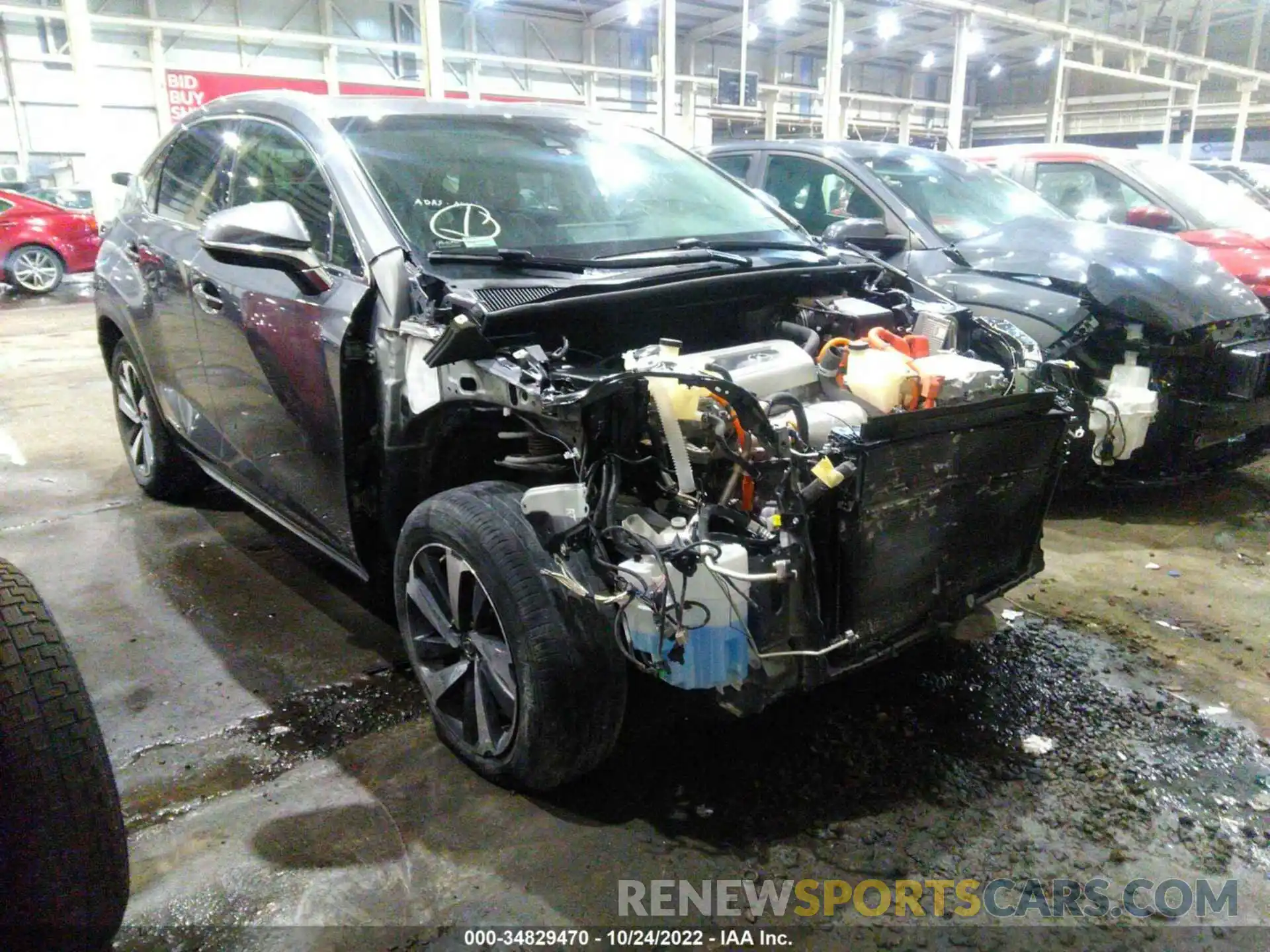 2 Photograph of a damaged car 00JBJRBZ9K2116310 LEXUS NX 2019