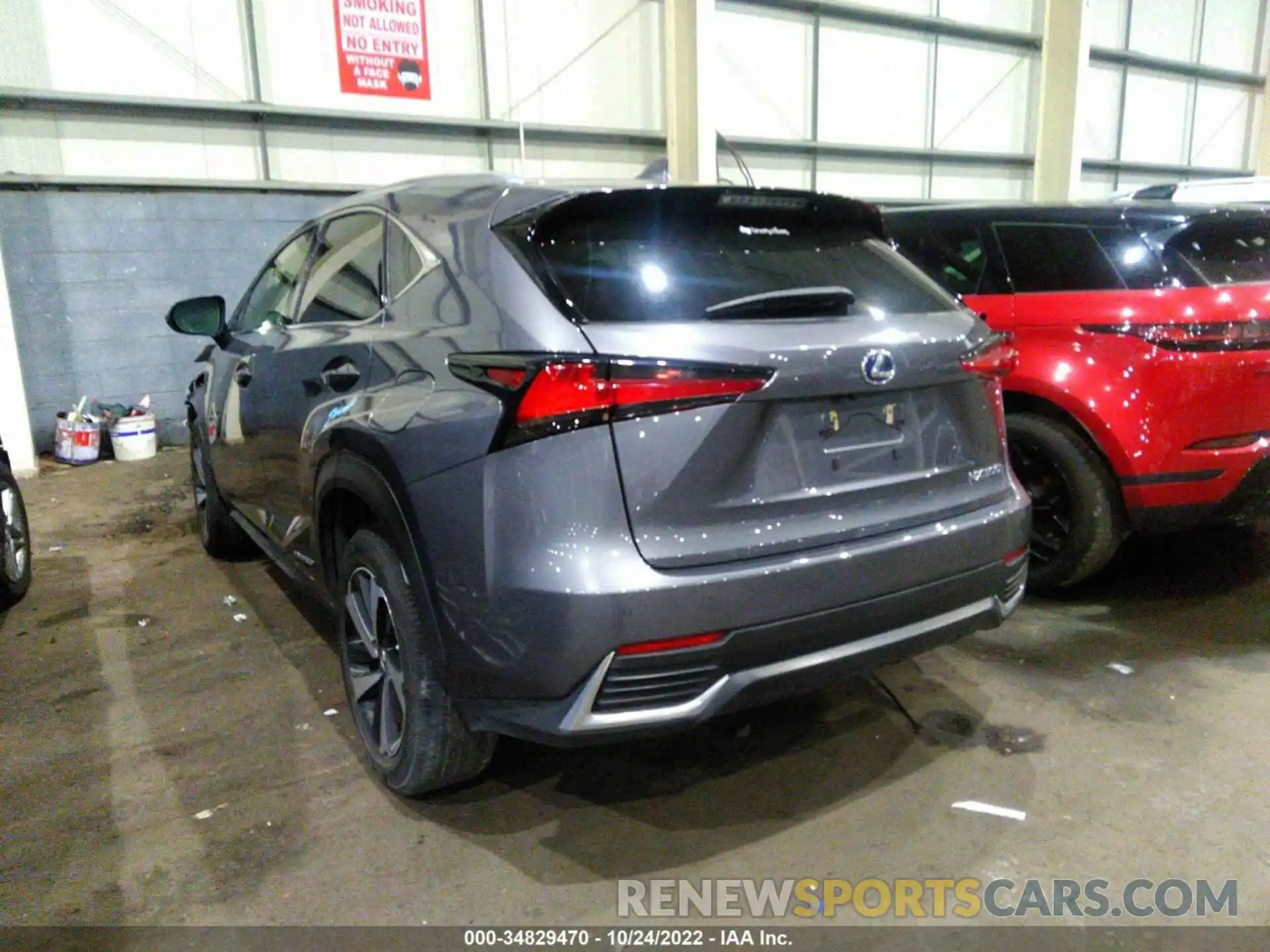 4 Photograph of a damaged car 00JBJRBZ9K2116310 LEXUS NX 2019