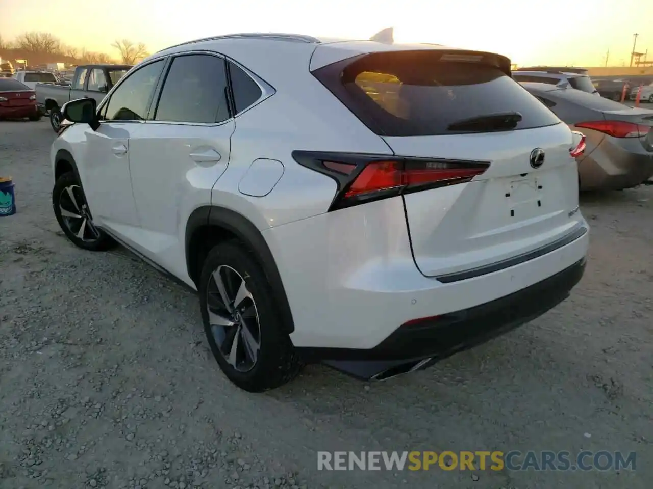 3 Photograph of a damaged car JTJBARBZ0K2185225 LEXUS NX 2019