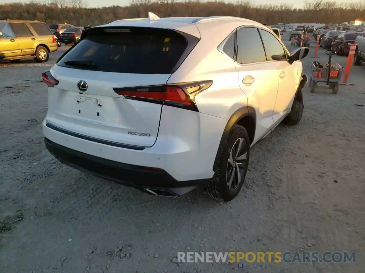 4 Photograph of a damaged car JTJBARBZ0K2185225 LEXUS NX 2019