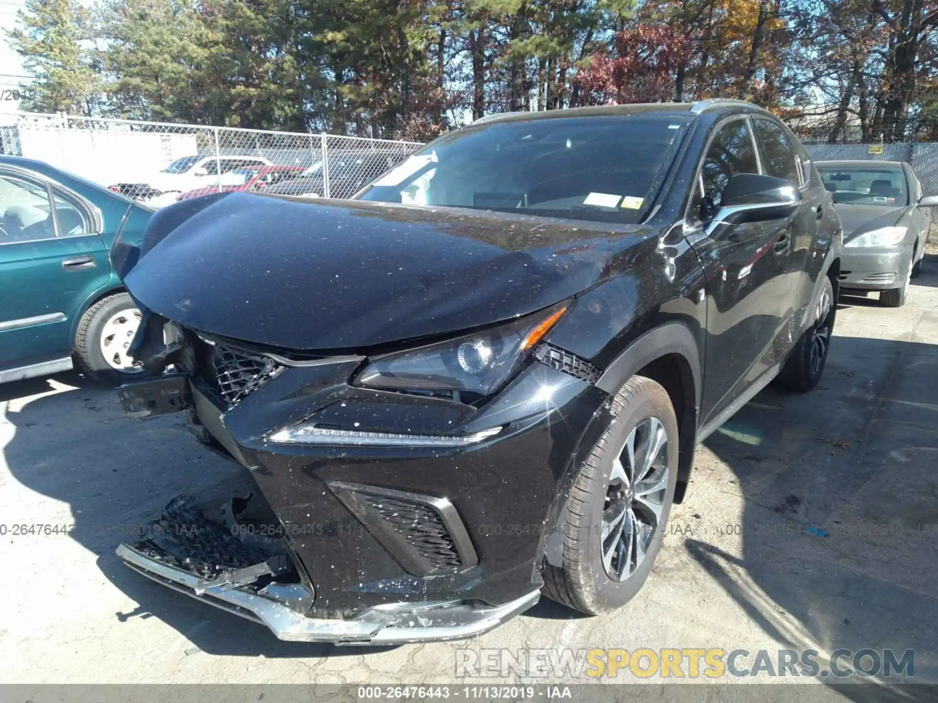 2 Photograph of a damaged car JTJBARBZ0K2188786 LEXUS NX 2019