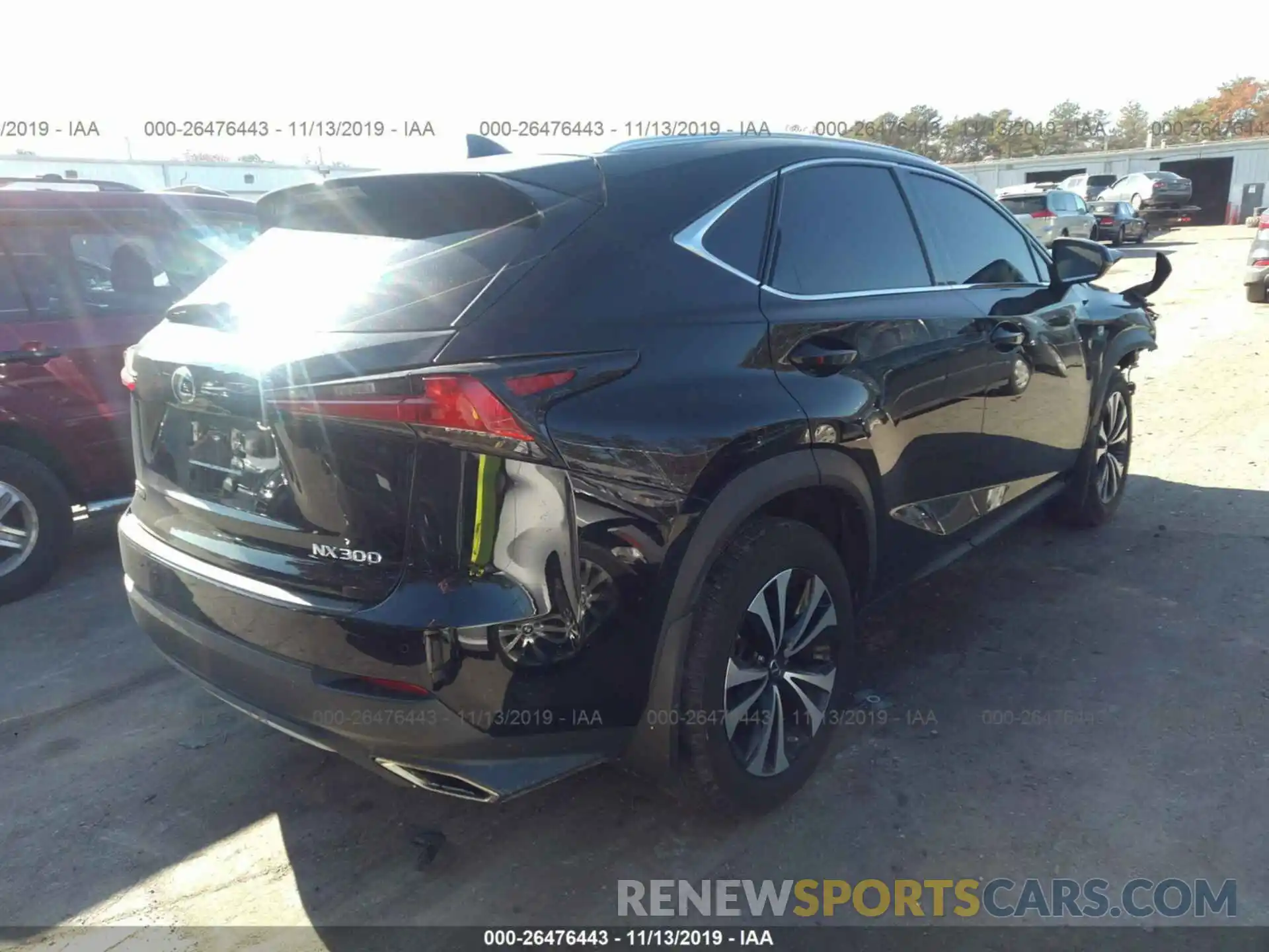 4 Photograph of a damaged car JTJBARBZ0K2188786 LEXUS NX 2019