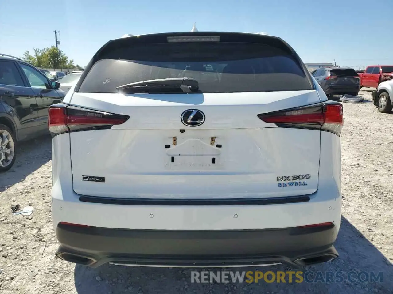 6 Photograph of a damaged car JTJBARBZ0K2189565 LEXUS NX 2019
