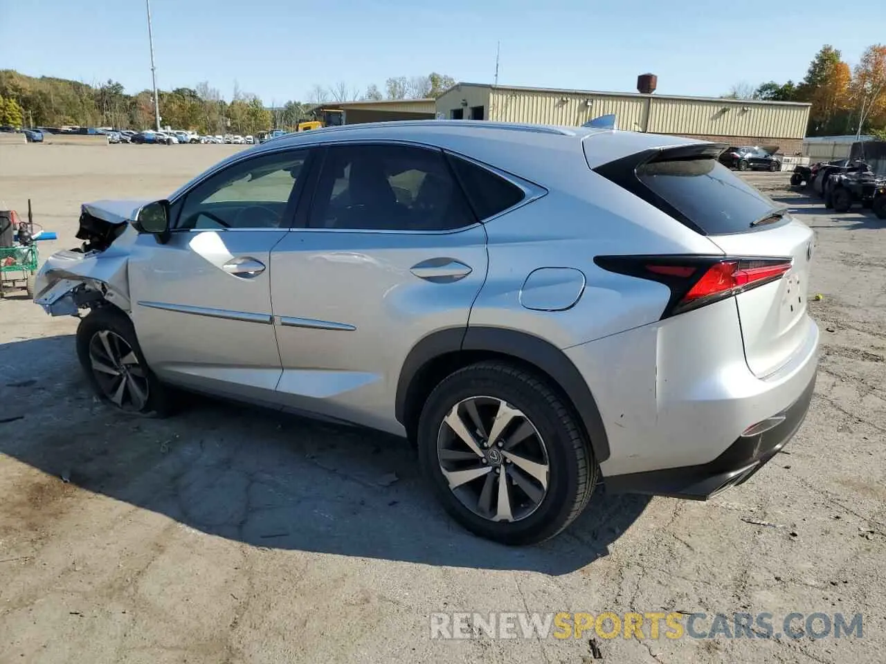 2 Photograph of a damaged car JTJBARBZ0K2189985 LEXUS NX 2019