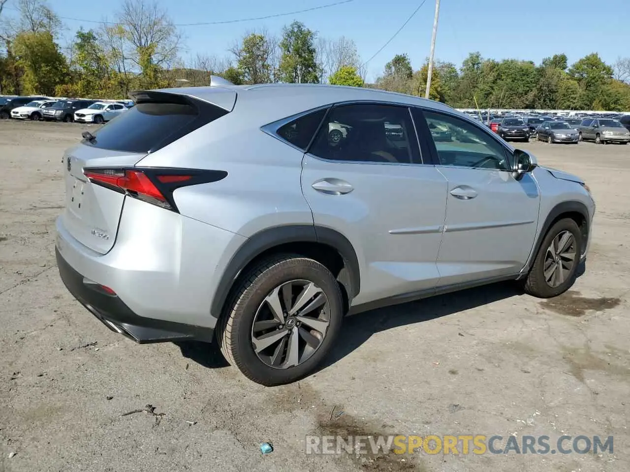 3 Photograph of a damaged car JTJBARBZ0K2189985 LEXUS NX 2019