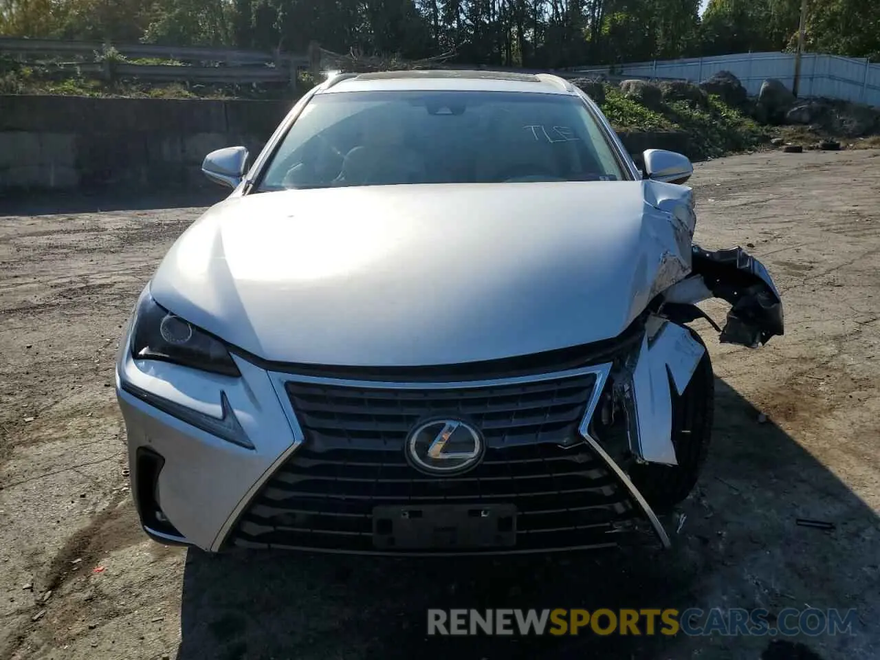 5 Photograph of a damaged car JTJBARBZ0K2189985 LEXUS NX 2019