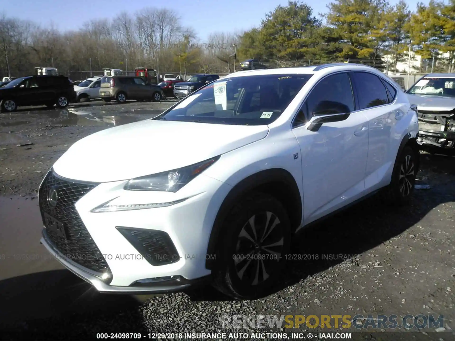 2 Photograph of a damaged car JTJBARBZ0K2193826 LEXUS NX 2019