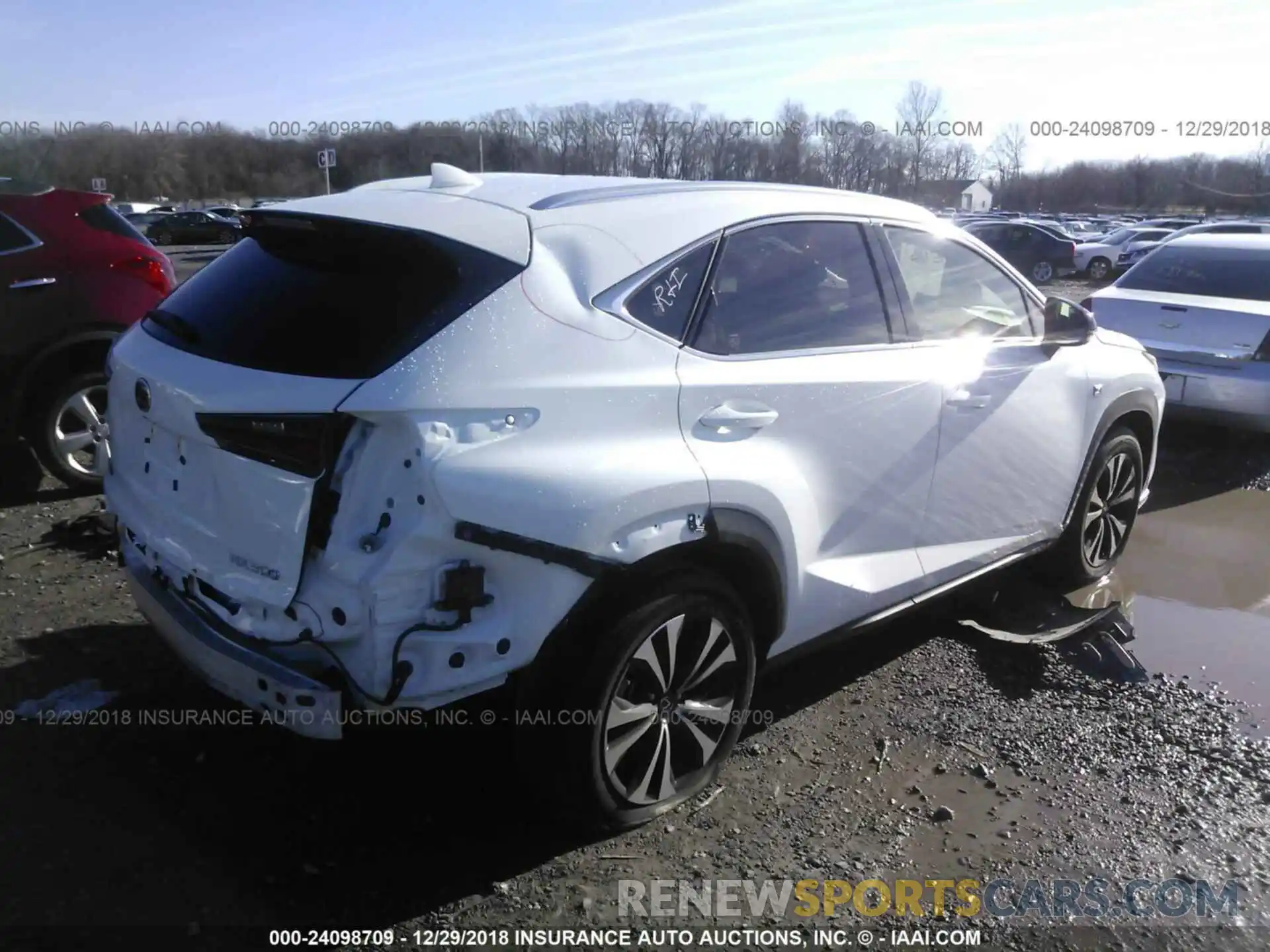 4 Photograph of a damaged car JTJBARBZ0K2193826 LEXUS NX 2019