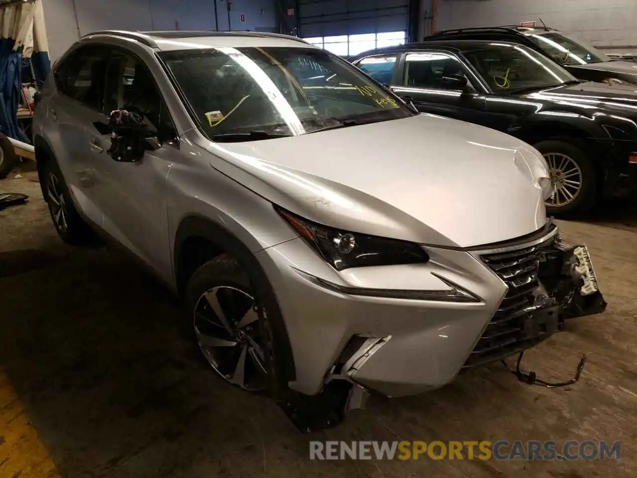 1 Photograph of a damaged car JTJBARBZ0K2197651 LEXUS NX 2019