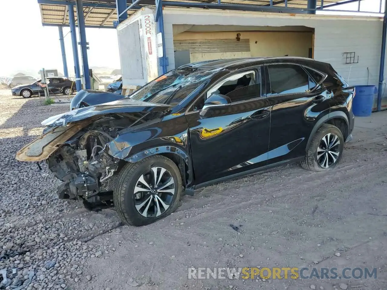 1 Photograph of a damaged car JTJBARBZ0K2201830 LEXUS NX 2019