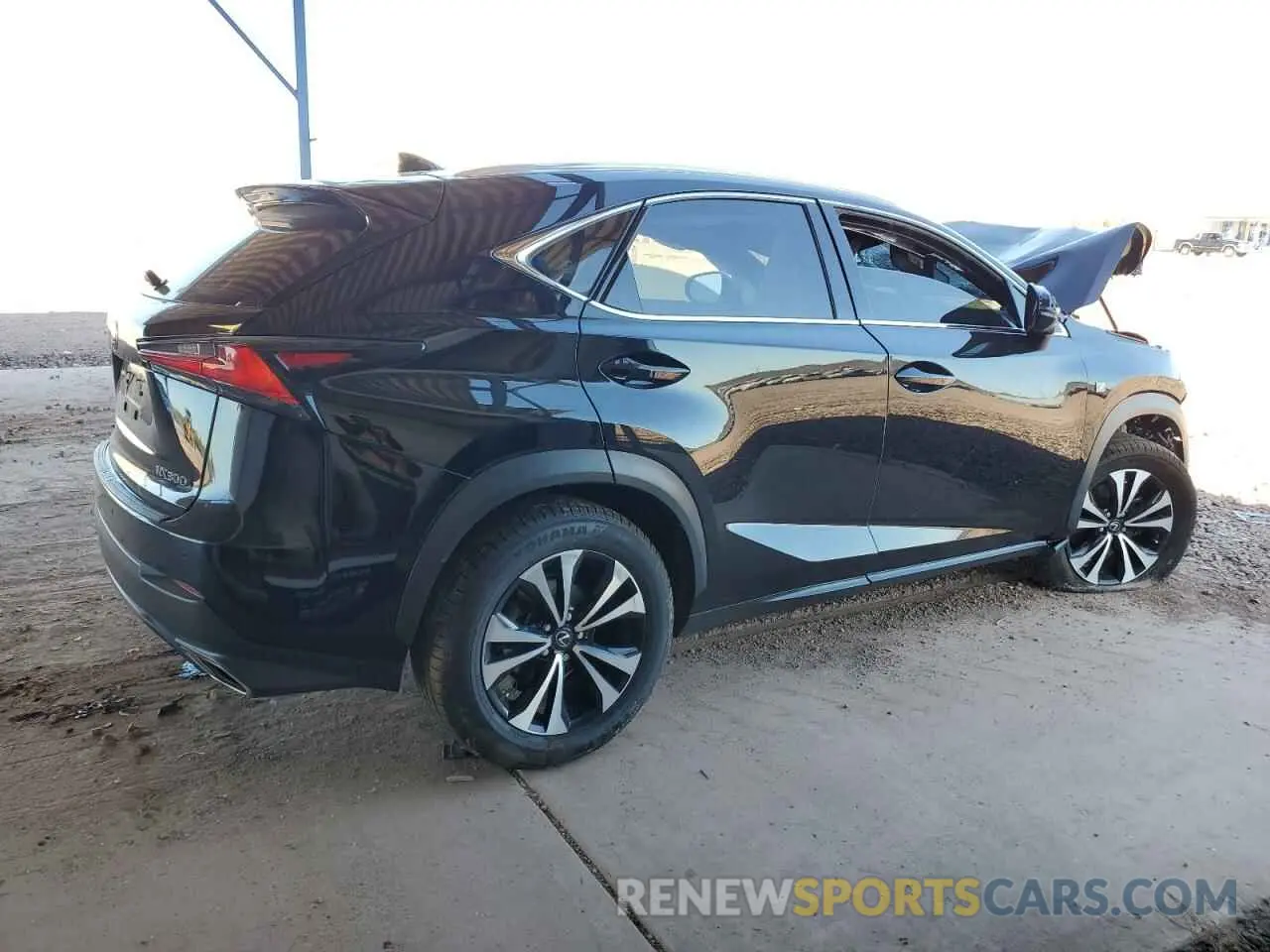 3 Photograph of a damaged car JTJBARBZ0K2201830 LEXUS NX 2019