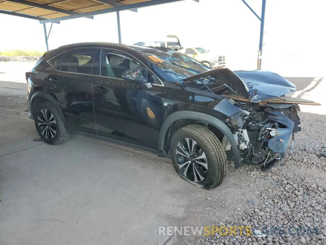 4 Photograph of a damaged car JTJBARBZ0K2201830 LEXUS NX 2019