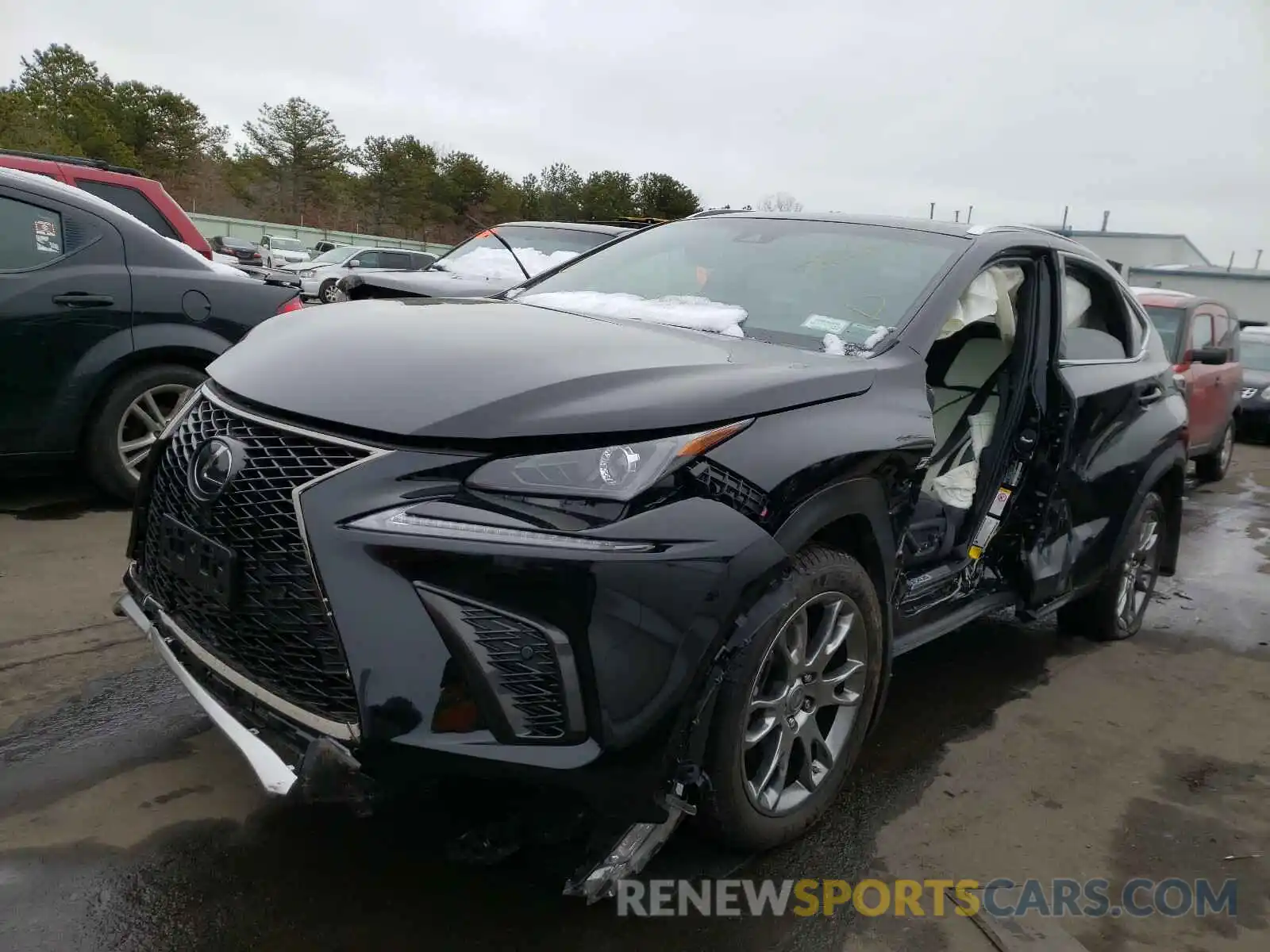 2 Photograph of a damaged car JTJBARBZ0K2211967 LEXUS NX 2019