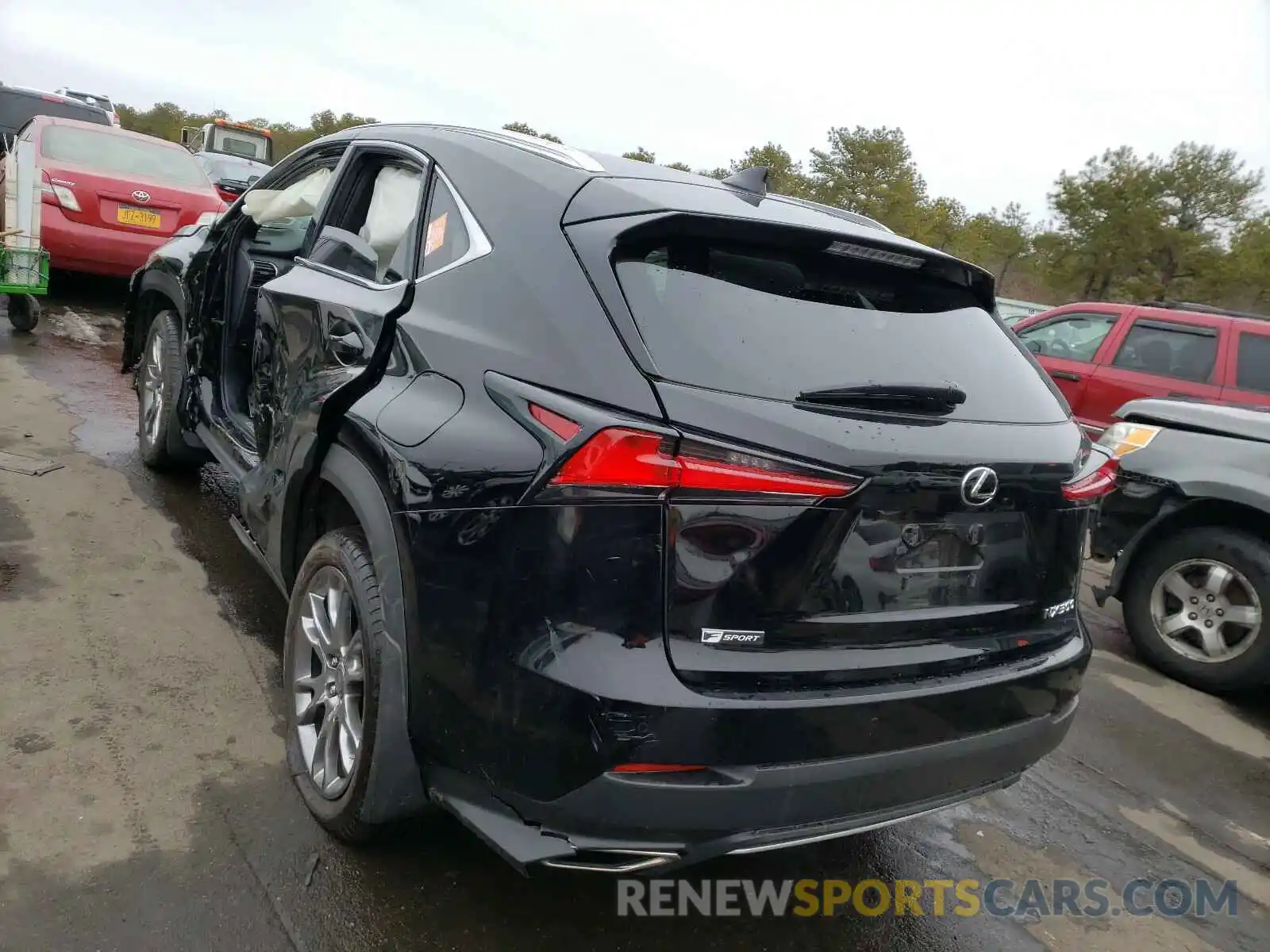 3 Photograph of a damaged car JTJBARBZ0K2211967 LEXUS NX 2019