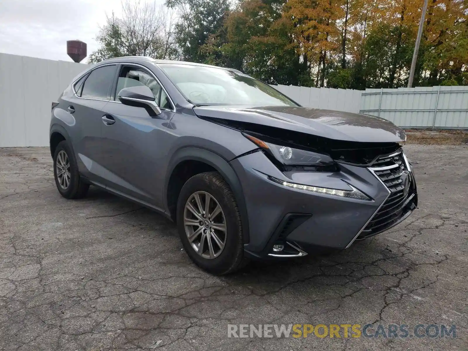 1 Photograph of a damaged car JTJBARBZ0K2216568 LEXUS NX 2019