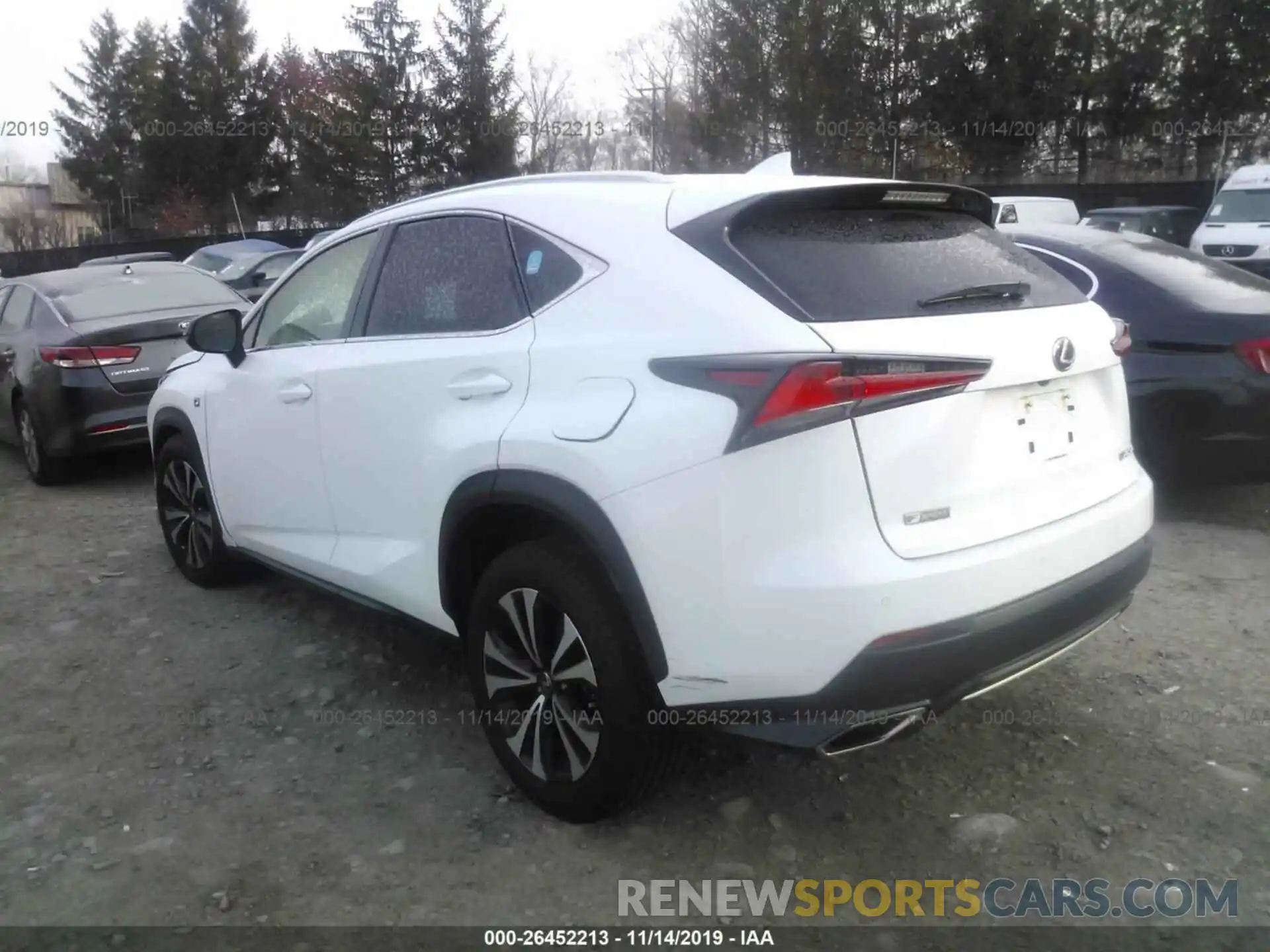 3 Photograph of a damaged car JTJBARBZ1K2180700 LEXUS NX 2019