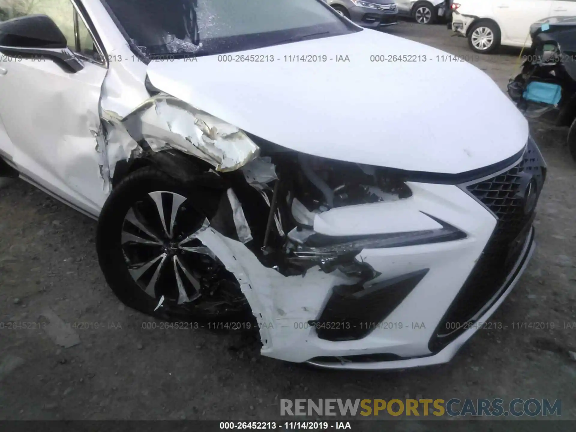 6 Photograph of a damaged car JTJBARBZ1K2180700 LEXUS NX 2019