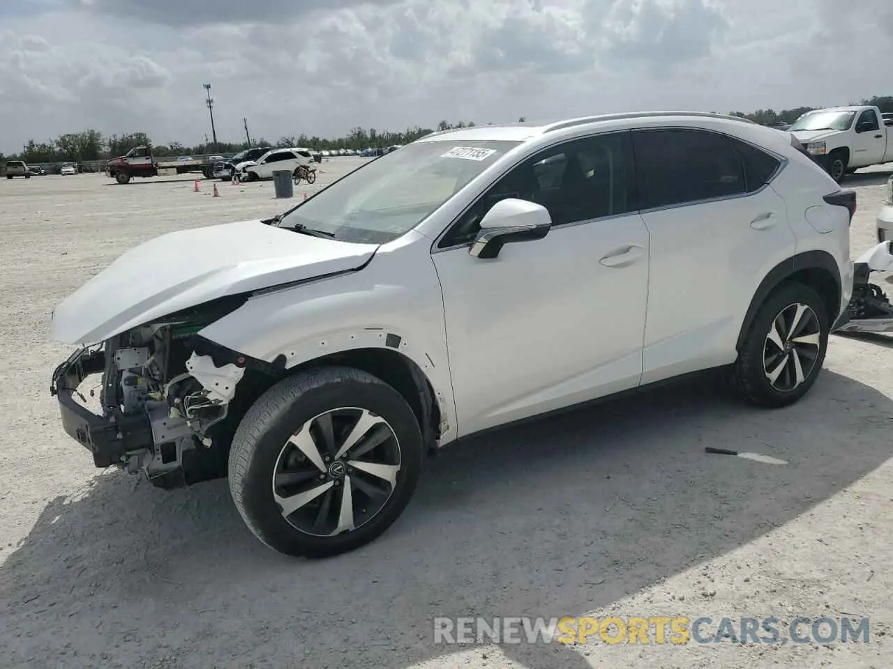 1 Photograph of a damaged car JTJBARBZ1K2181135 LEXUS NX 2019