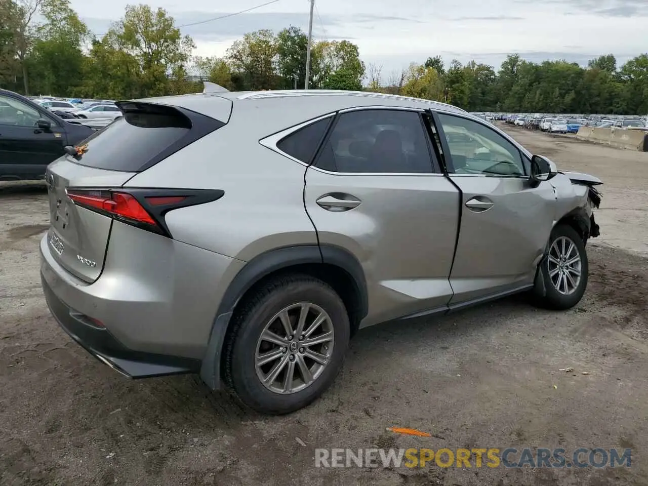 3 Photograph of a damaged car JTJBARBZ1K2181751 LEXUS NX 2019