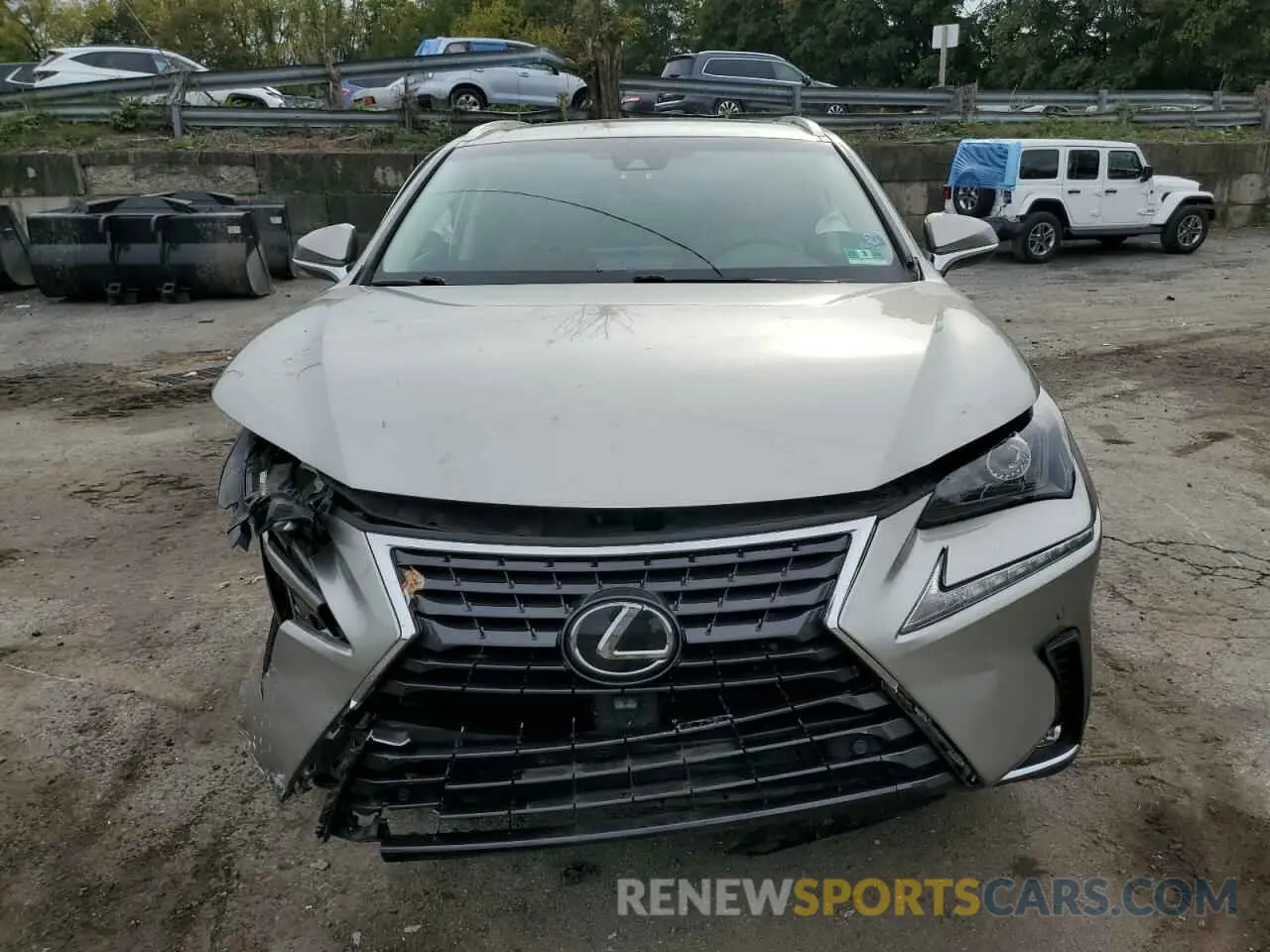 5 Photograph of a damaged car JTJBARBZ1K2181751 LEXUS NX 2019
