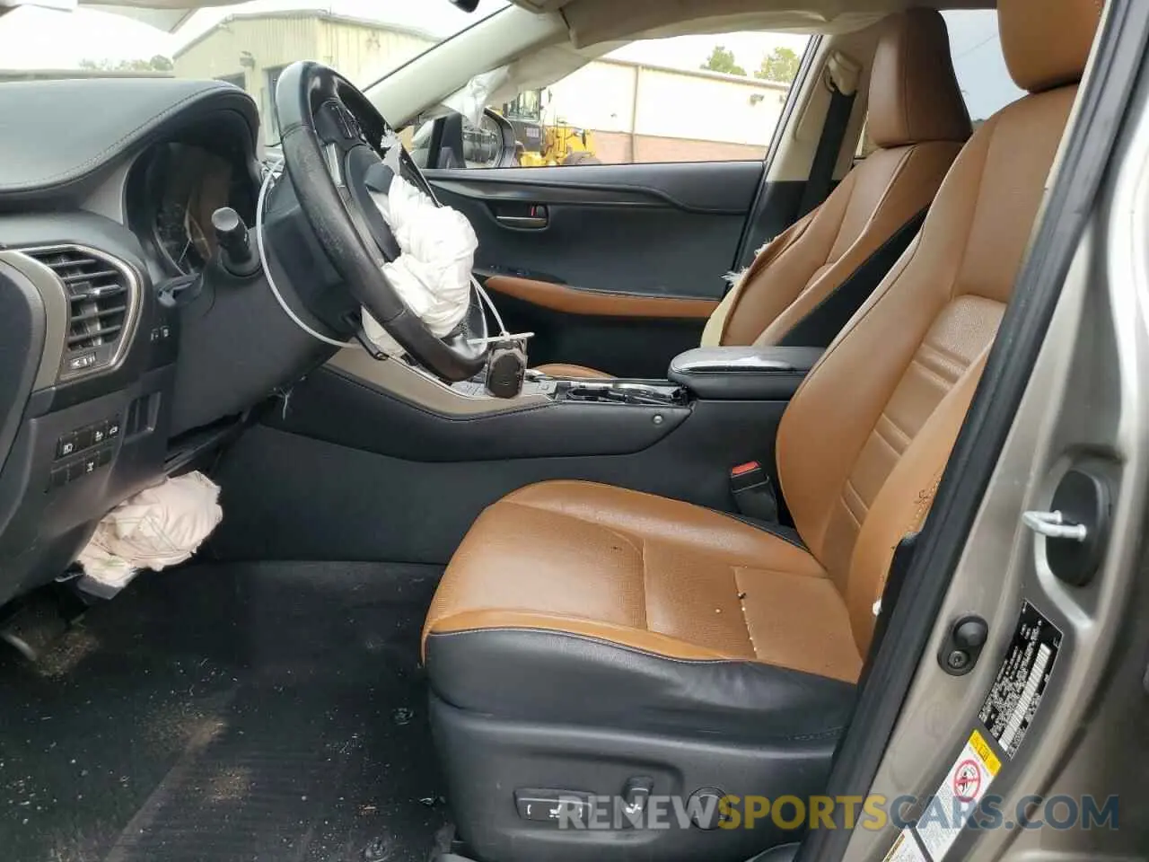 7 Photograph of a damaged car JTJBARBZ1K2181751 LEXUS NX 2019