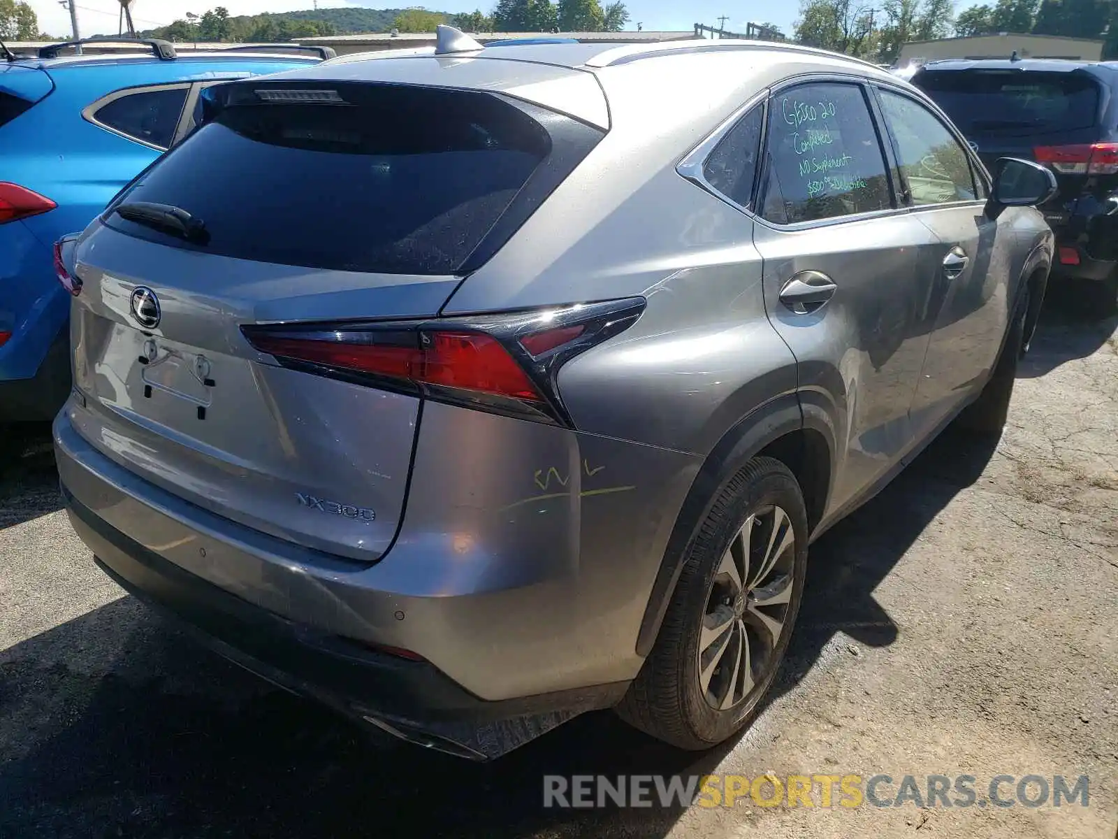 4 Photograph of a damaged car JTJBARBZ1K2182575 LEXUS NX 2019