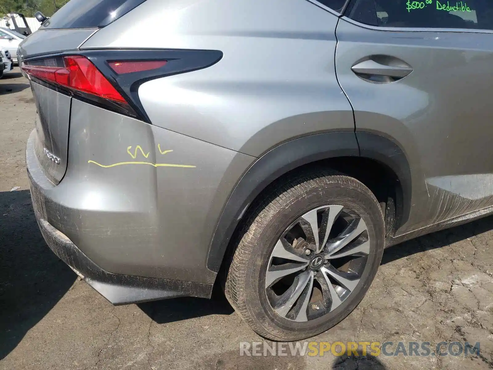 9 Photograph of a damaged car JTJBARBZ1K2182575 LEXUS NX 2019