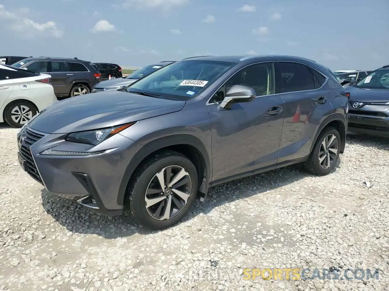 1 Photograph of a damaged car JTJBARBZ1K2183192 LEXUS NX 2019