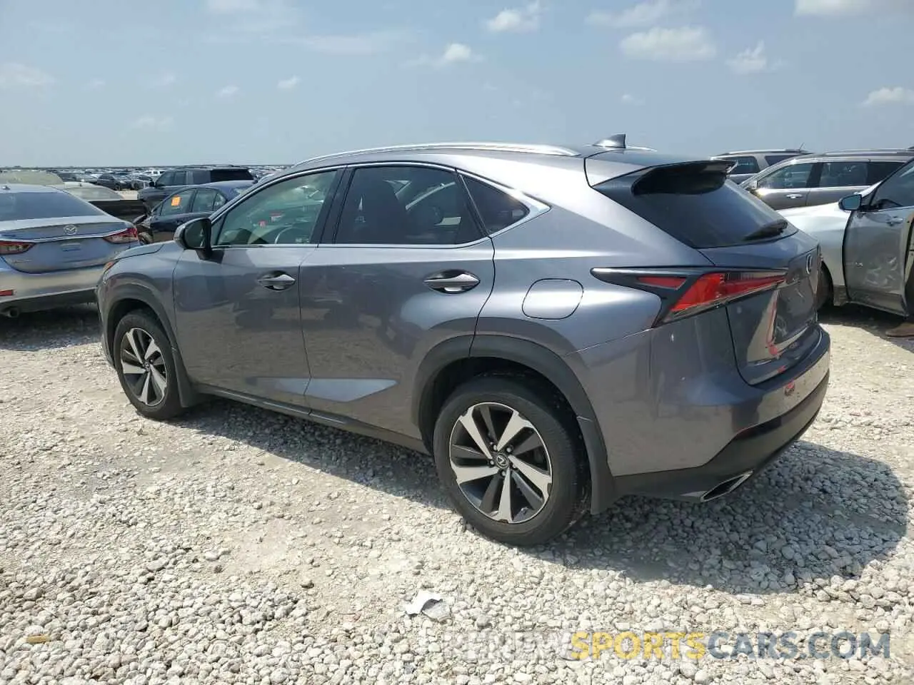 2 Photograph of a damaged car JTJBARBZ1K2183192 LEXUS NX 2019