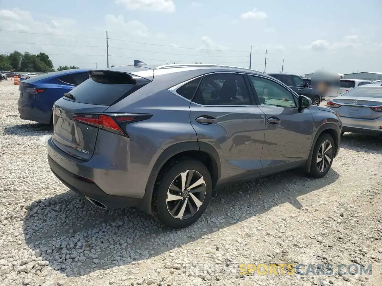 3 Photograph of a damaged car JTJBARBZ1K2183192 LEXUS NX 2019