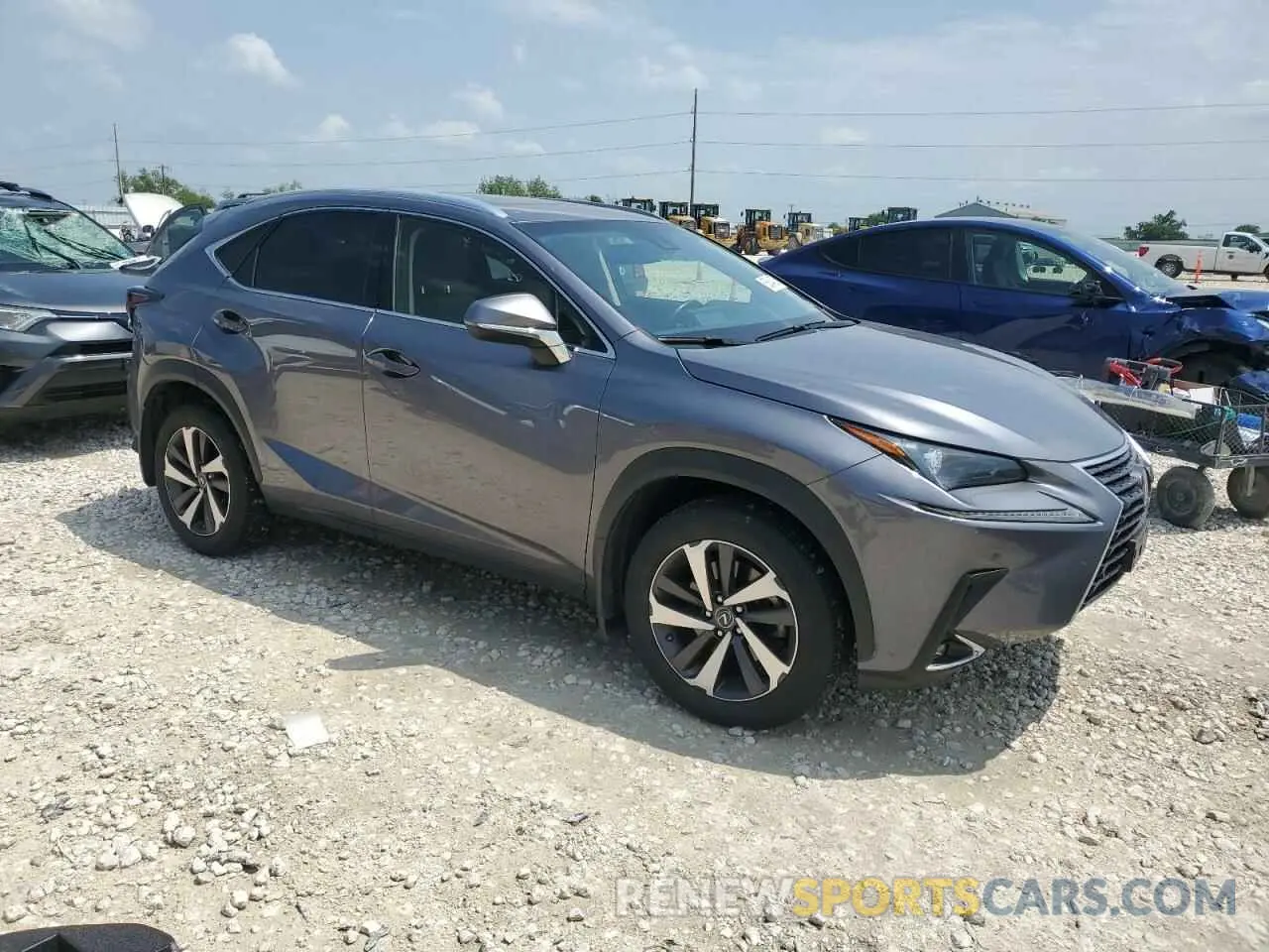 4 Photograph of a damaged car JTJBARBZ1K2183192 LEXUS NX 2019