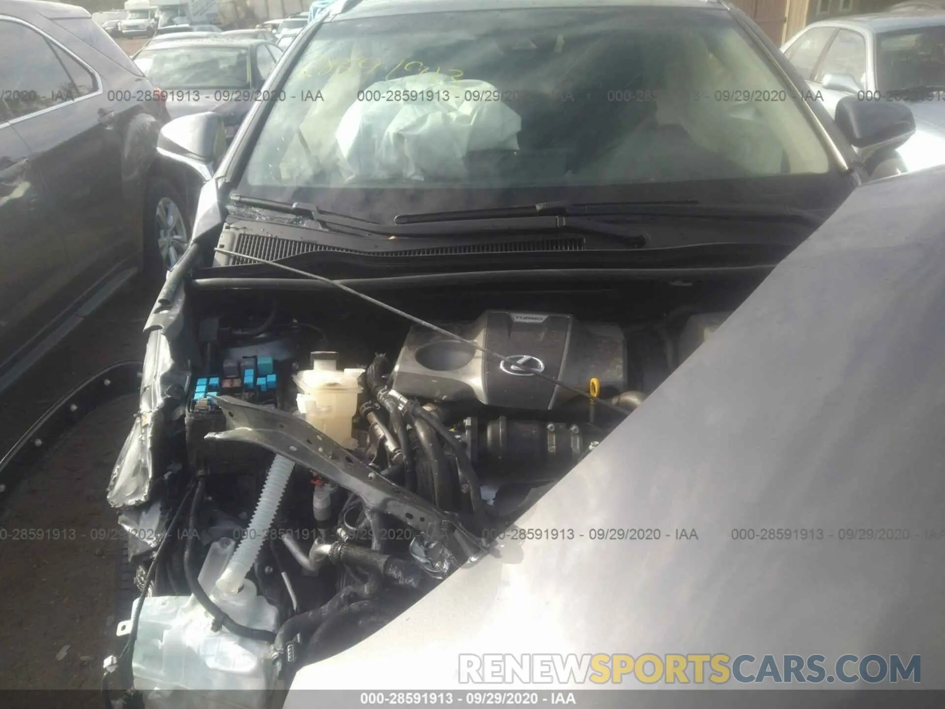 10 Photograph of a damaged car JTJBARBZ1K2194791 LEXUS NX 2019