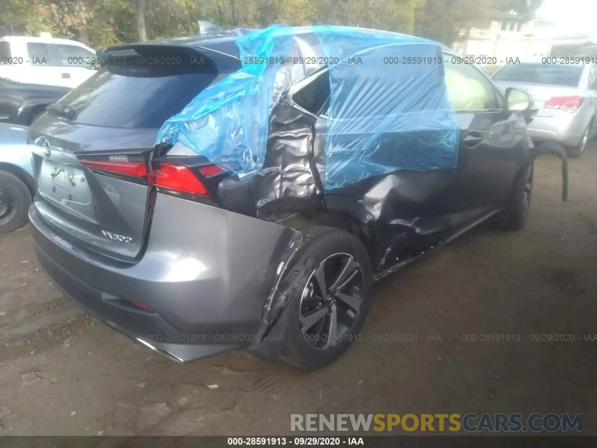 4 Photograph of a damaged car JTJBARBZ1K2194791 LEXUS NX 2019