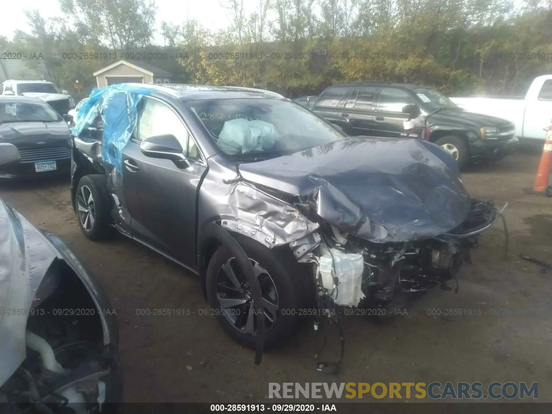 6 Photograph of a damaged car JTJBARBZ1K2194791 LEXUS NX 2019